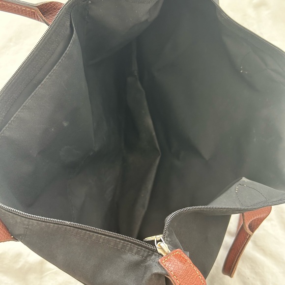 Longchamp black tote , gently used - Picture 3 of 5